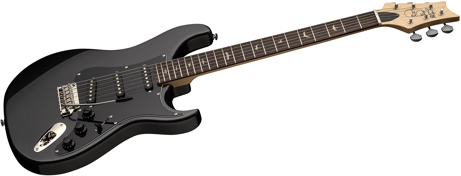 Prs Silver Sky Defender Se Ltd Signature 3s Trem Rw - Carpathian Grey - Guitare Électrique Forme Str - Variation 2