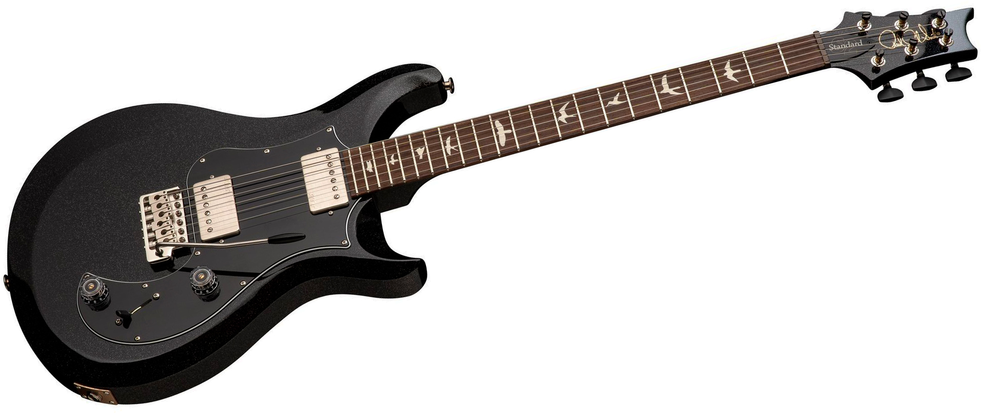 Prs Standard 22 S2 Usa 2h Trem Rw - Black Rainbow Holoflake - Guitare Électrique Double Cut - Variation 2