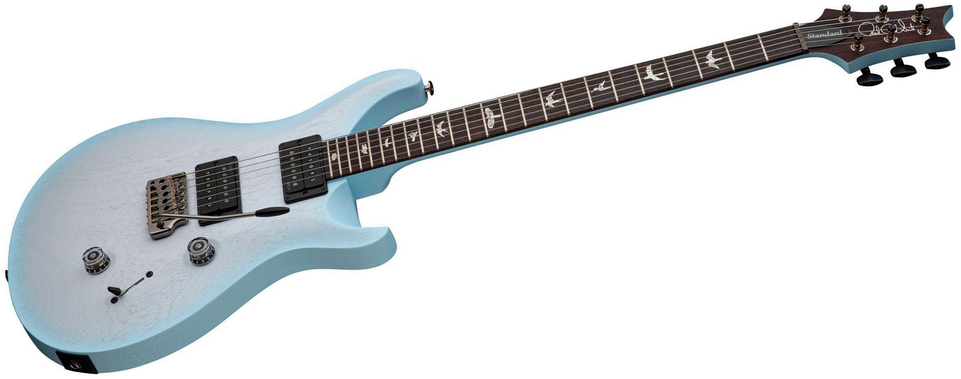 Prs Standard 24 S2 Usa 2h Dmo Trem Rw - Cloud Burst Satin - Guitare Électrique Double Cut - Variation 2