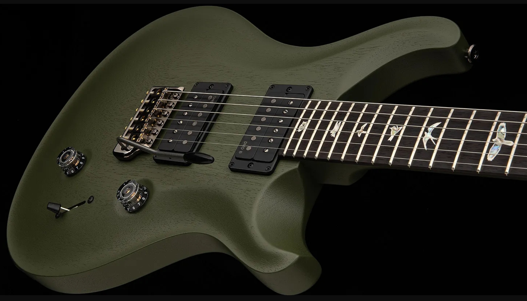 Prs Standard 24 S2 Usa 2h Dmo Trem Rw - Matcha Green Satin - Guitare Électrique Double Cut - Variation 3