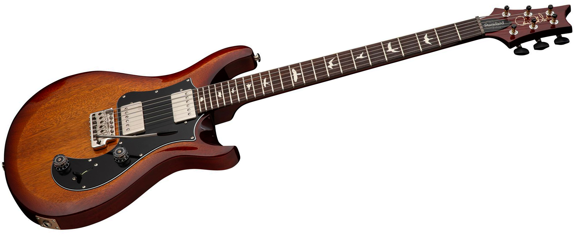 Prs Standard 24 S2 Usa 2h Trem Rw - Dark Cherry Sunburst - Guitare Électrique Double Cut - Variation 2