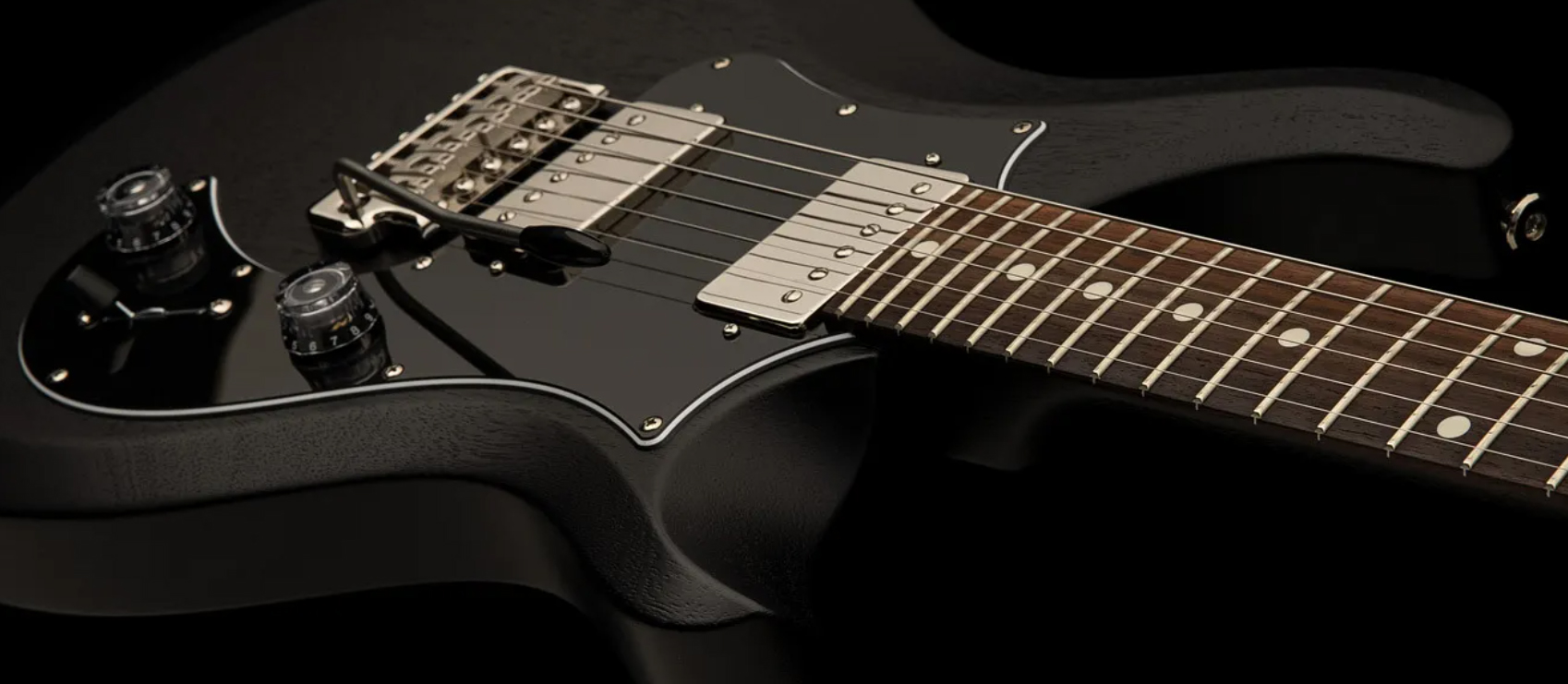 Prs Standard 24 Satin S2 Usa 2h 58/15 Lt-s Trem Rw - Charcoal - Guitare Électrique Double Cut - Variation 2