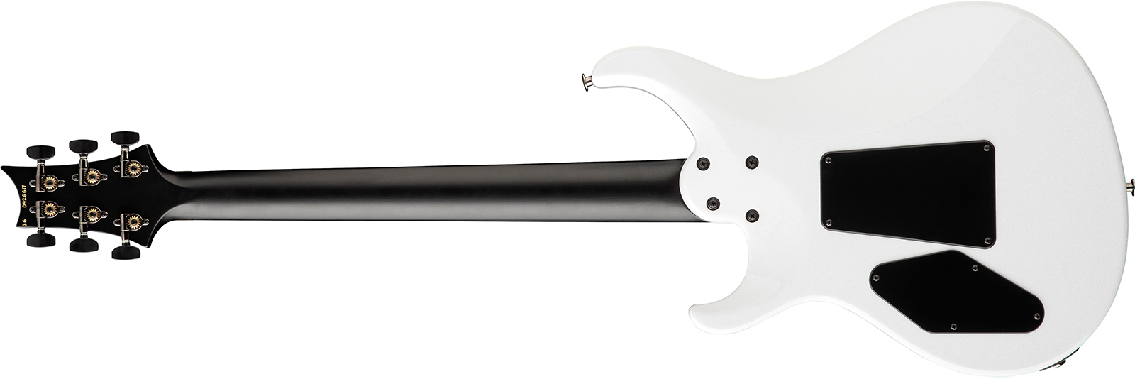 Prs Tekton Floyd Usa 2h Fr Eb - White Holoflake - Guitare Électrique Double Cut - Variation 1