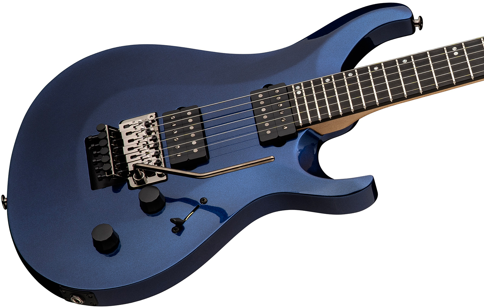 Prs Tekton Floyd Usa 2h Fr Eb - Pearl Black - Guitare Électrique Double Cut - Variation 2