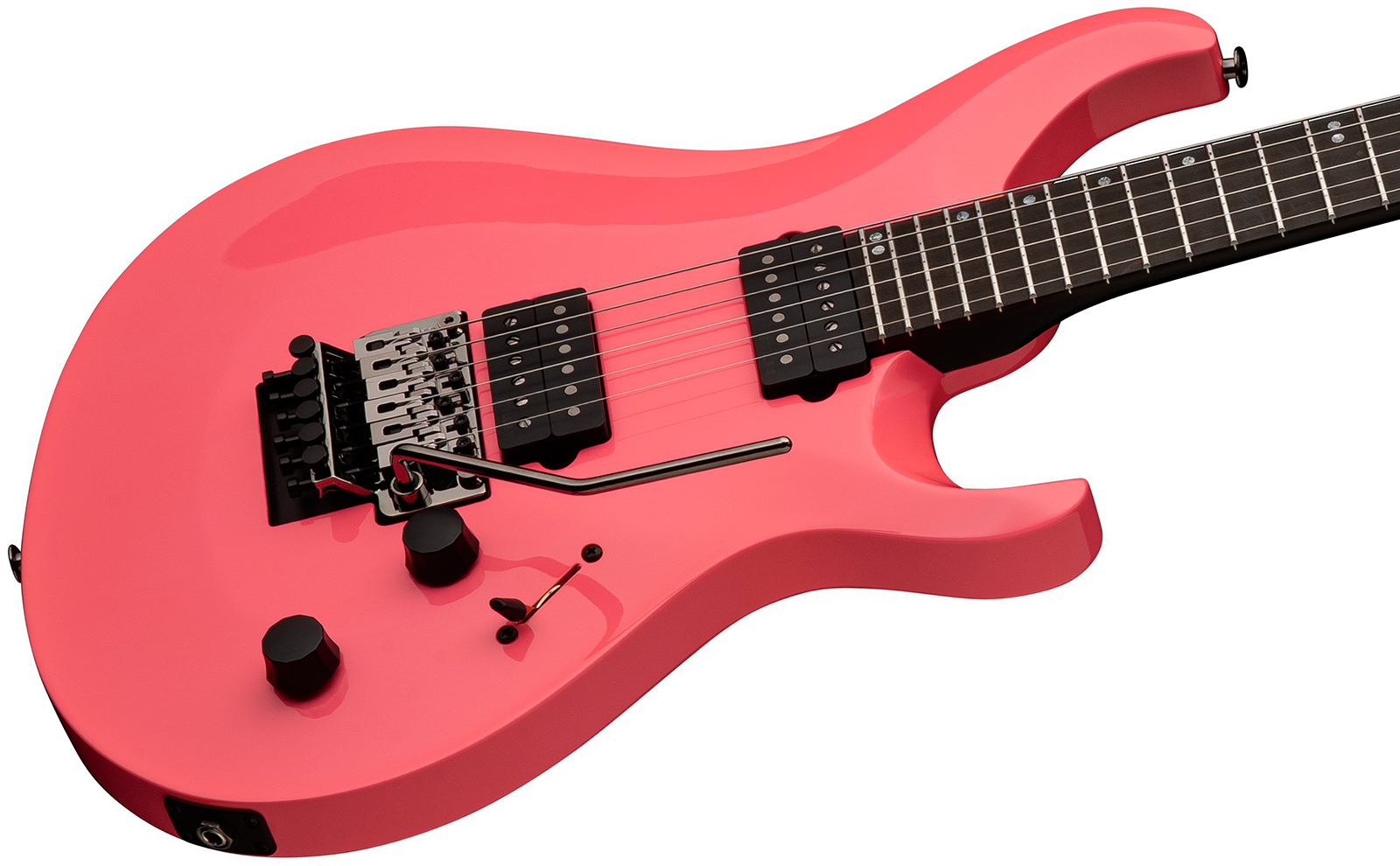 Prs Tekton Floyd Usa 2h Fr Eb - Hot Pink - Guitare Électrique Double Cut - Variation 2