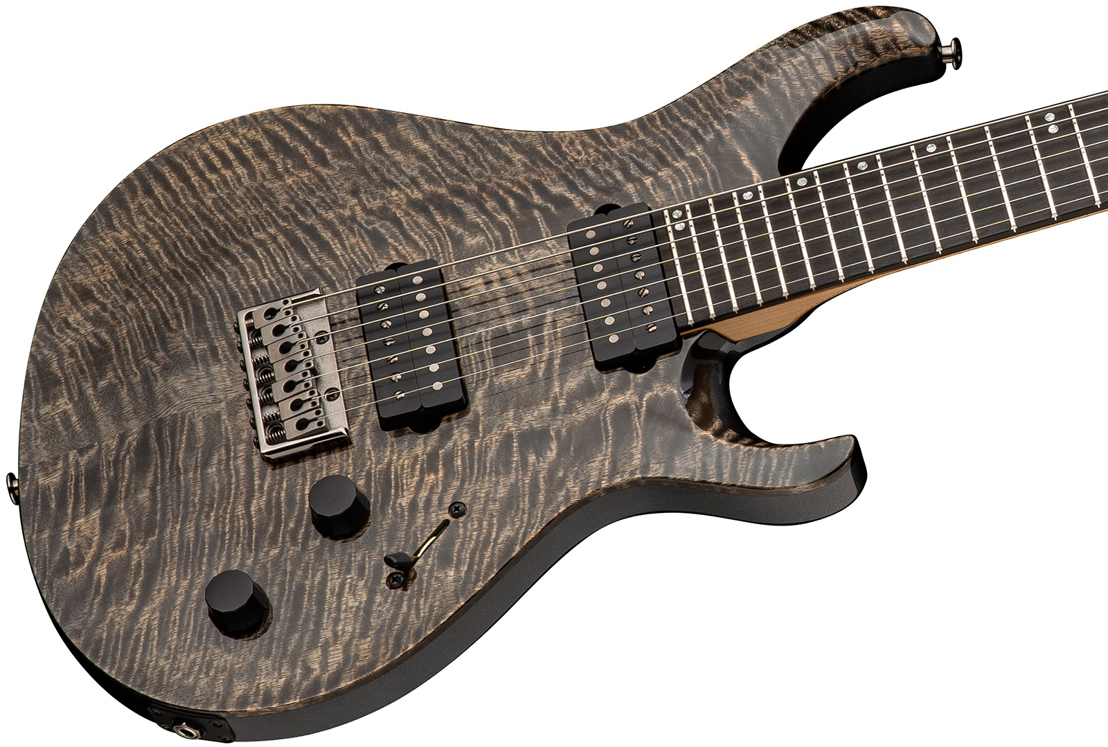 Prs Tekton Svn Usa 7c Baryton 2h Ht Eb - Black Tourmaline - Guitare Électrique Baryton - Variation 2