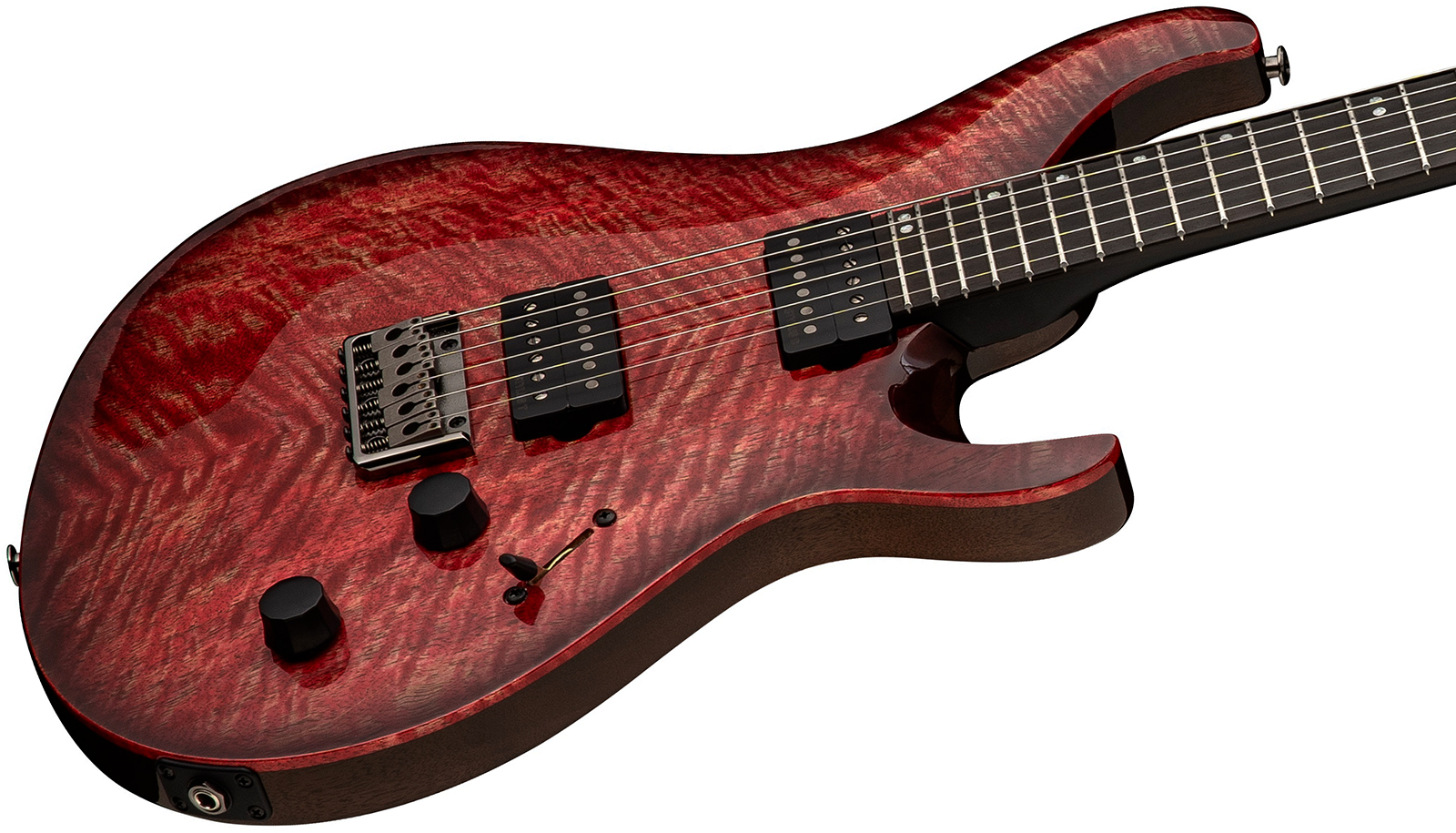 Prs Tekton Usa 2h Ht Eb - Fuschia Aura - Guitare Électrique Double Cut - Variation 2