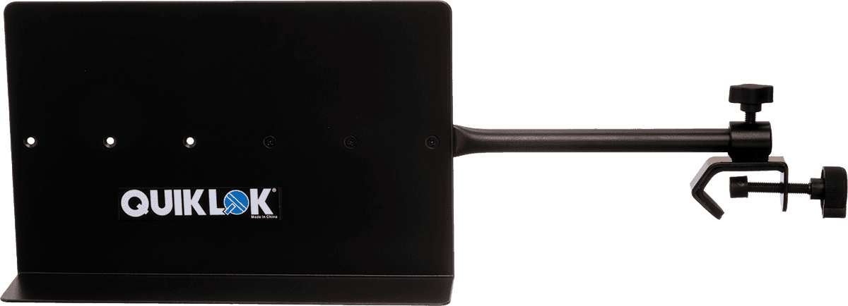 Quiklok Support Pour Partition Avec Clamp - Noir - Pupitre - Main picture