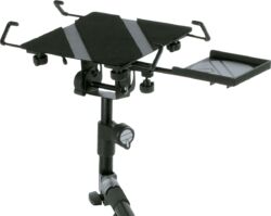 Stand & support dj Quiklok Extension support ordinateur pour stand clavier X - noir