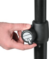 Paire de pieds d'enceinte avec système pneumatique