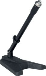 Pied de micro Quiklok Pied court embase triangle - noire