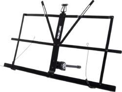 Pupitre de table pliable - Acier noir