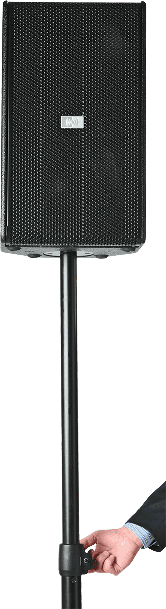 Quiklok Paire De Pieds D'enceinte Avec SystÈme Pneumatique - Pied & Stand Enceinte Sono - Variation 25