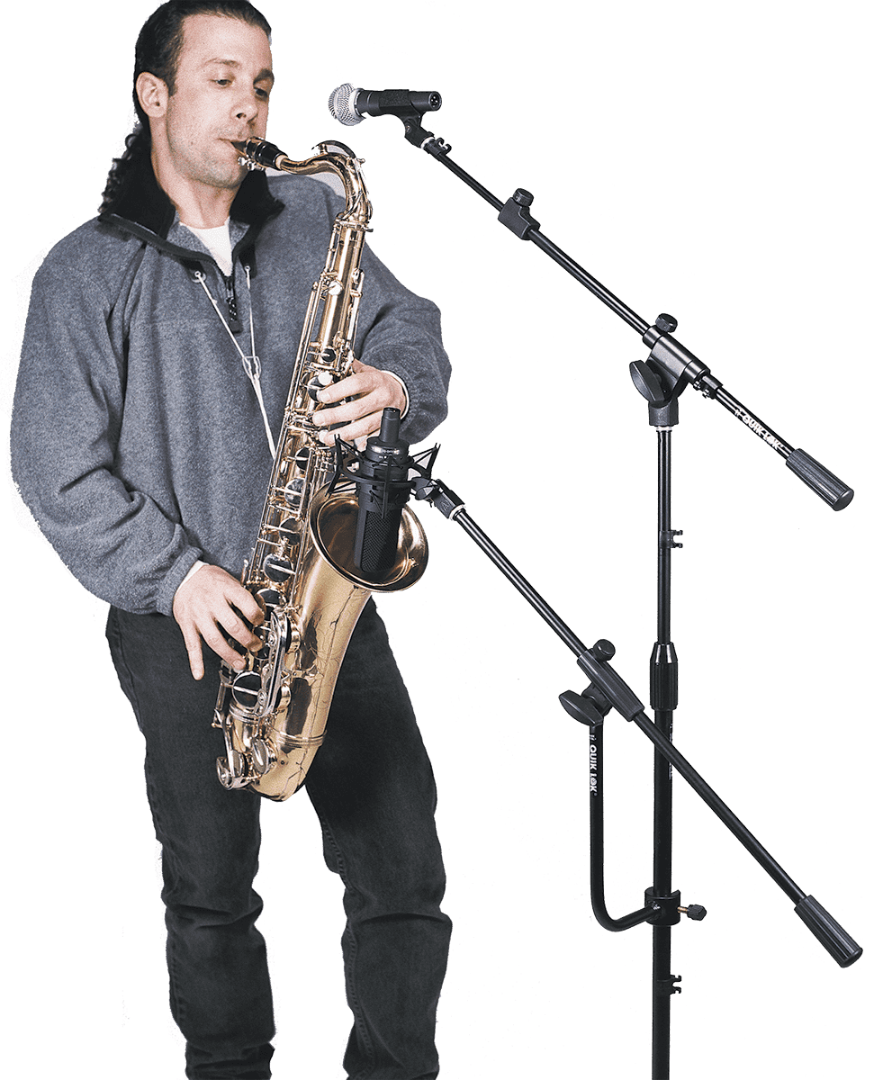 Quiklok Perchette Longueur Fixe Avec Clamp - Perche Micro - Variation 1