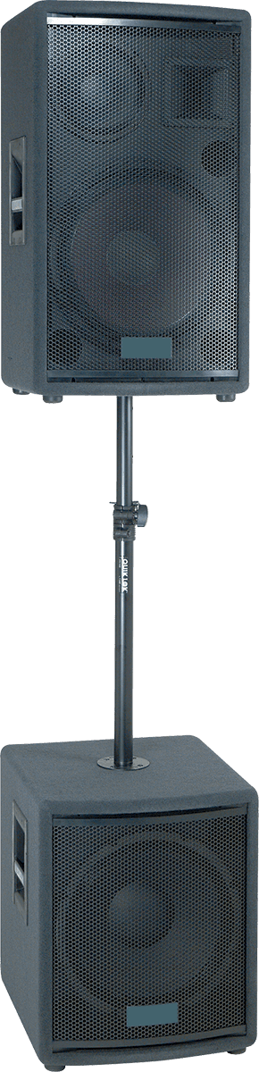 Quiklok Tube De Liaison Enceinte-subwoofer (73 - 112 Cm) - Pied & Stand Enceinte Sono - Variation 1