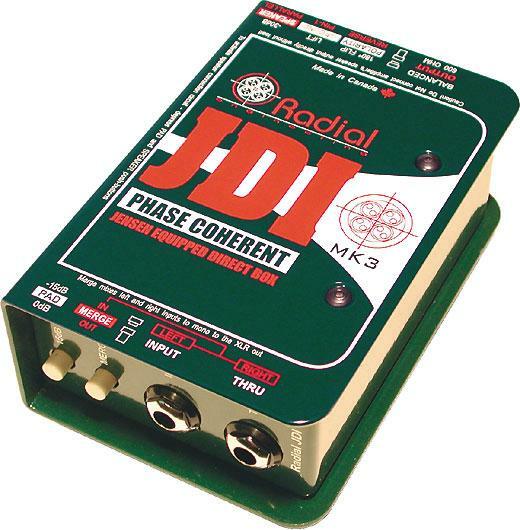 Radial Jdi Passive Direct Box - Boitier Direct / Di - Main picture