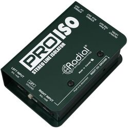 Convertisseur Radial PRO ISO STEREO +4/-10dB