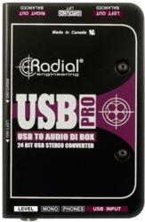 Boitier direct / di Radial USB-Pro