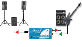 Radial Stagebug Sb-1 Active - Boitier Direct / Di - Variation 5