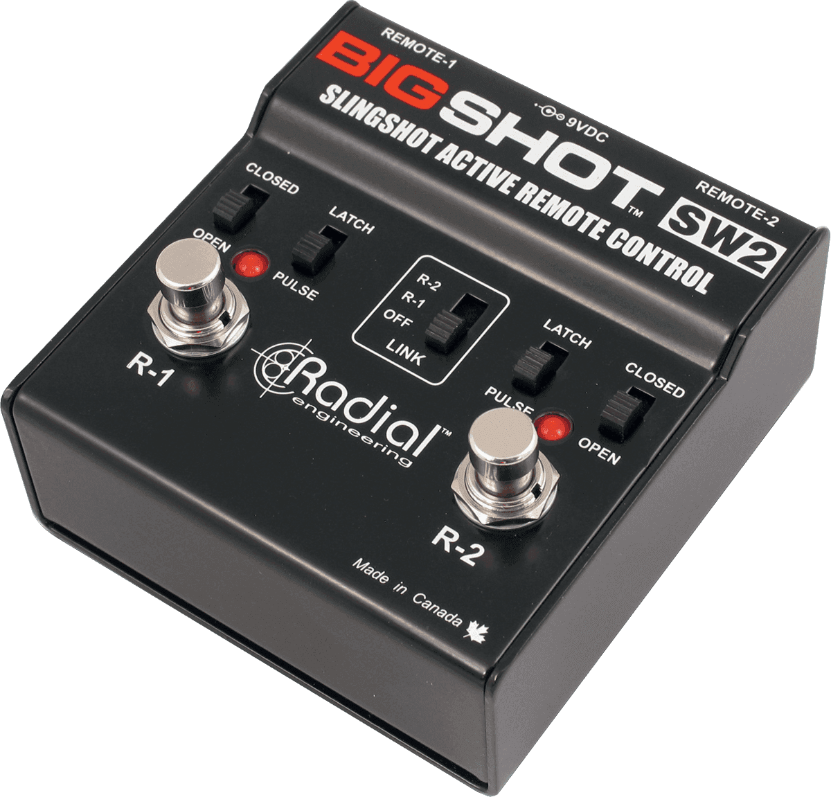 Tonebone Bigshot Sw2 Slingshot Amp Remote Control - Footswitch Ampli - Variation 1