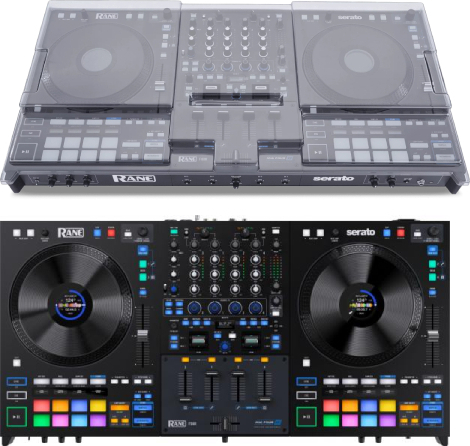 Rane Four  + Rane Four Cover - Pack Dj Avec Housse/flight/decksaver - Main picture