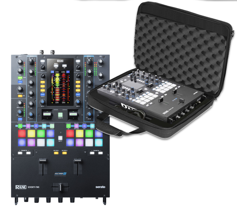 Rane Seventy Two+ Housse Udg - Pack Dj Avec Housse/flight/decksaver - Variation 1