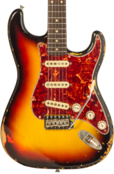 Guitare électrique forme str Rebelrelic S-Series 62 #231009 - 3-tone sunburst