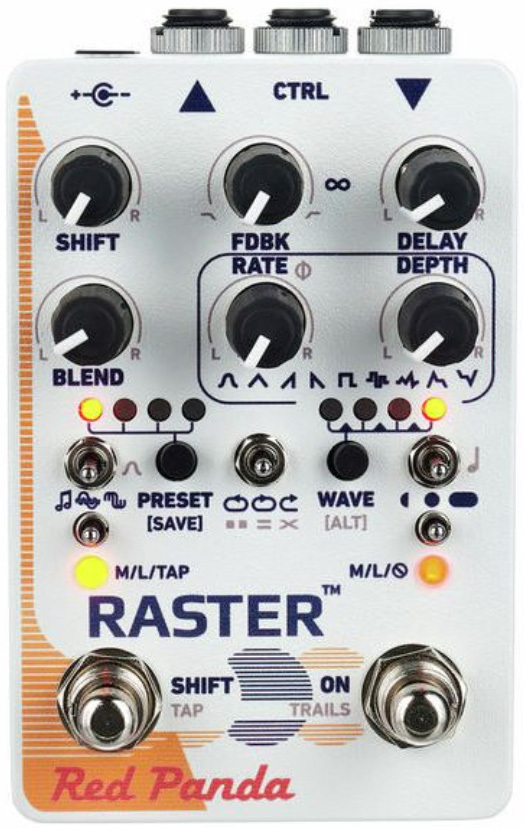 Red Panda Raster 2 Digital Delay - PÉdale Reverb / Delay / Echo - Main picture