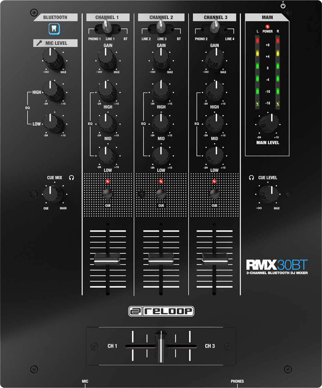 Reloop Rmx-30 Bt - Table De Mixage Analogique - Main picture