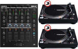 Set dj complet Reloop 2 x RP-4000 MK2 + RMX-44 BT