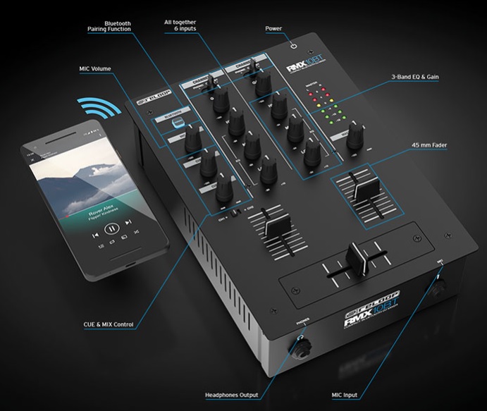 Reloop Rmx-10 Bt - Table De Mixage Dj - Variation 5