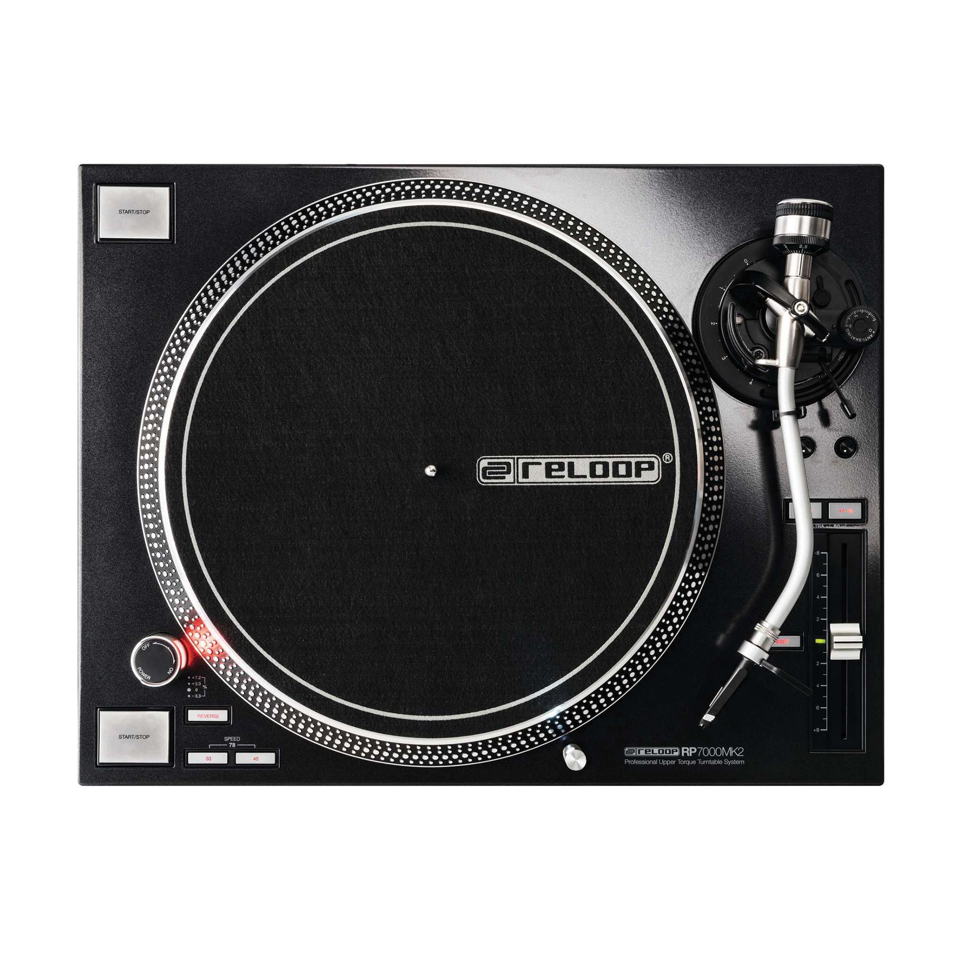 RP 7000 MK2 Silver - Platines Vinyles Entrainement Direct - Platines Vinyles  - DJ Shop