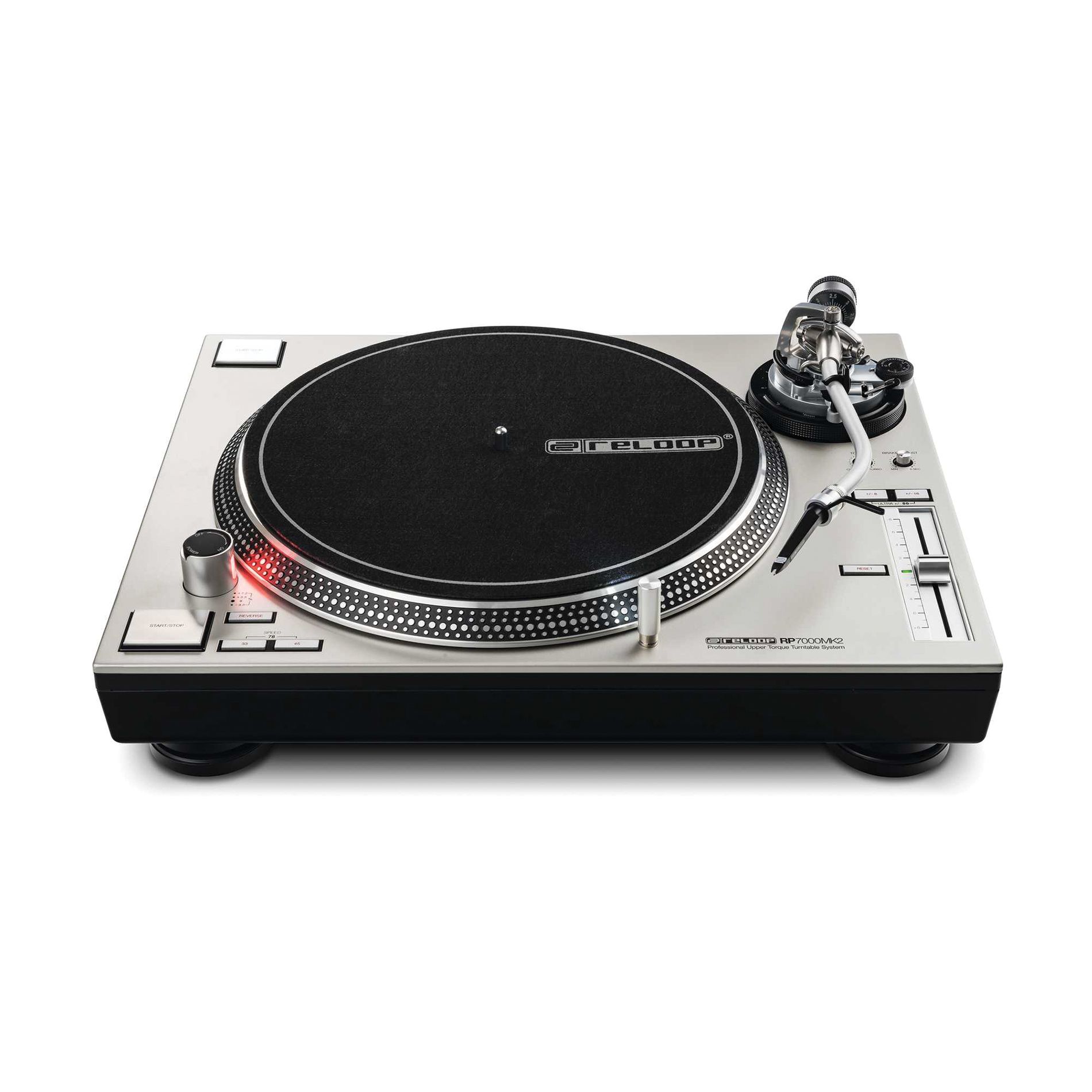 Reloop Rp-7000 Mk2 Silver - Platine Vinyle - Variation 1