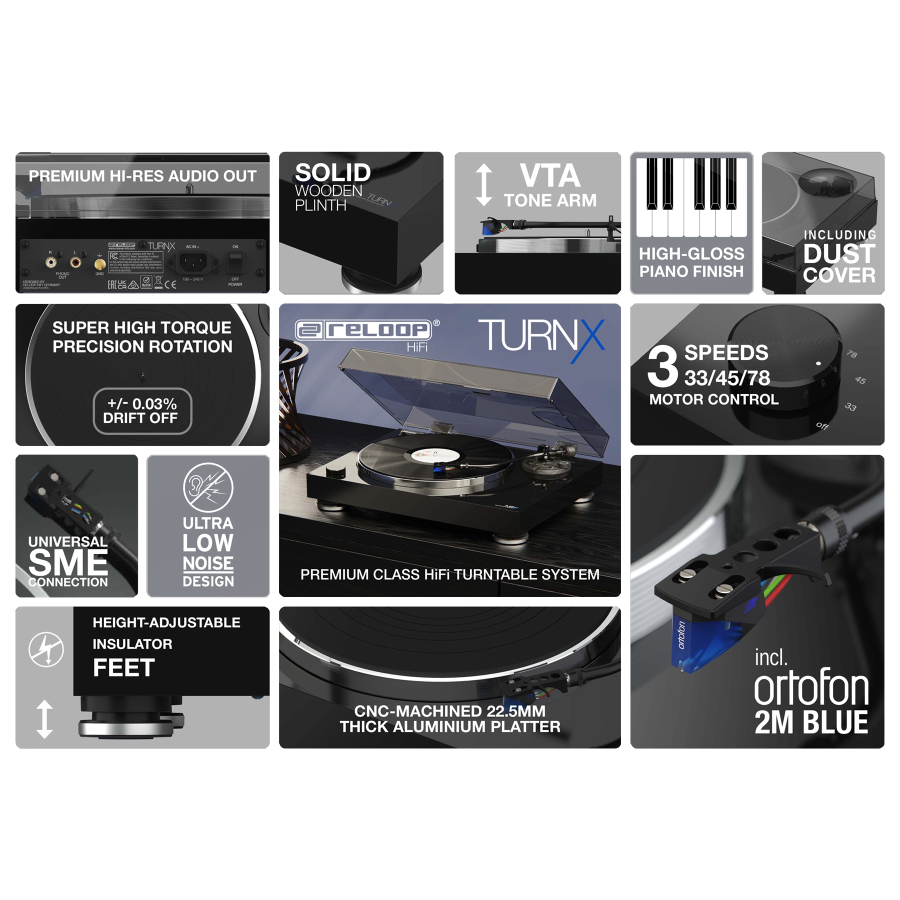 Reloop Turn X - Platines Vinyles Hifi - Variation 7