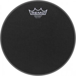 Peau caisse claire Remo AMBASSADOR BLACK SUEDE 10 - 10 pouces