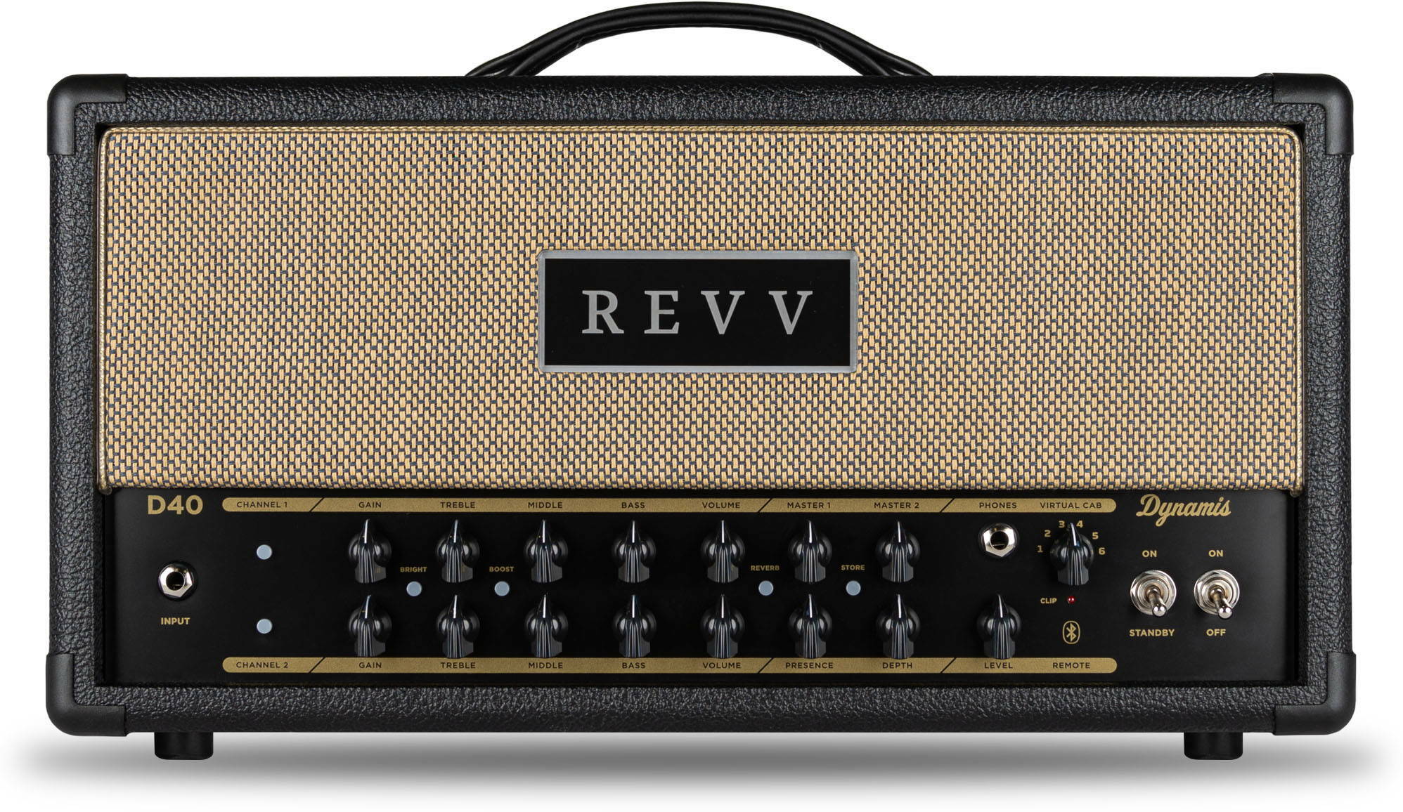 Revv D40 Dynamis 40w - Ampli Guitare Électrique TÊte / PÉdale - Main picture