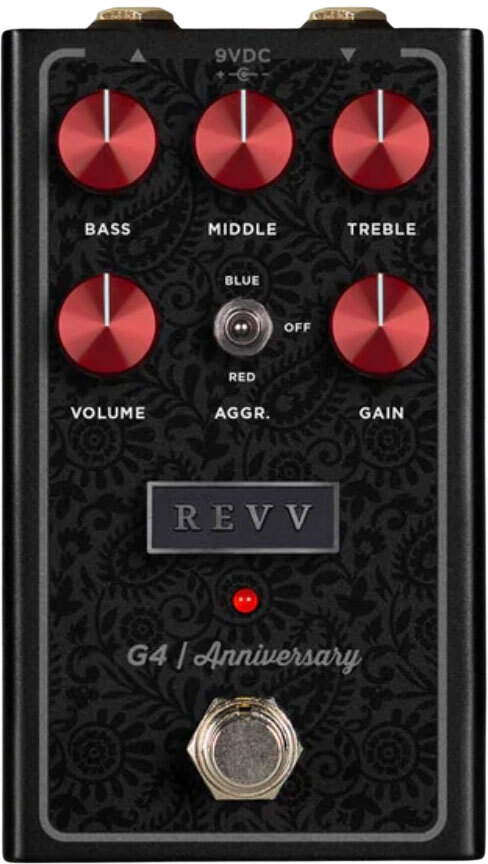 Revv G4 Anniversary Edition Distortion - PÉdale Overdrive / Distortion / Fuzz - Main picture