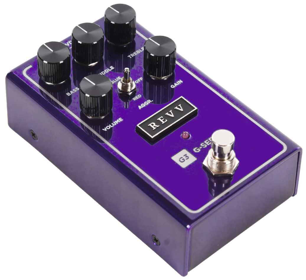 Revv G3 Distortion V2 - PÉdale Overdrive / Distortion / Fuzz - Variation 1