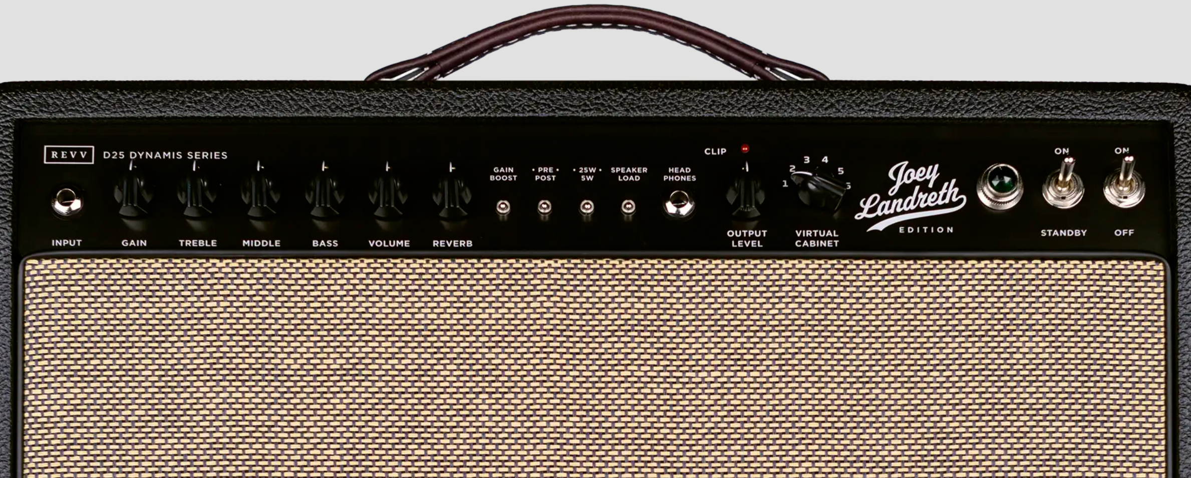 Revv Joey Landreth D25 Jl Combo Signature 5/25w 1x12 6v6 - Ampli Guitare Électrique Combo - Variation 2