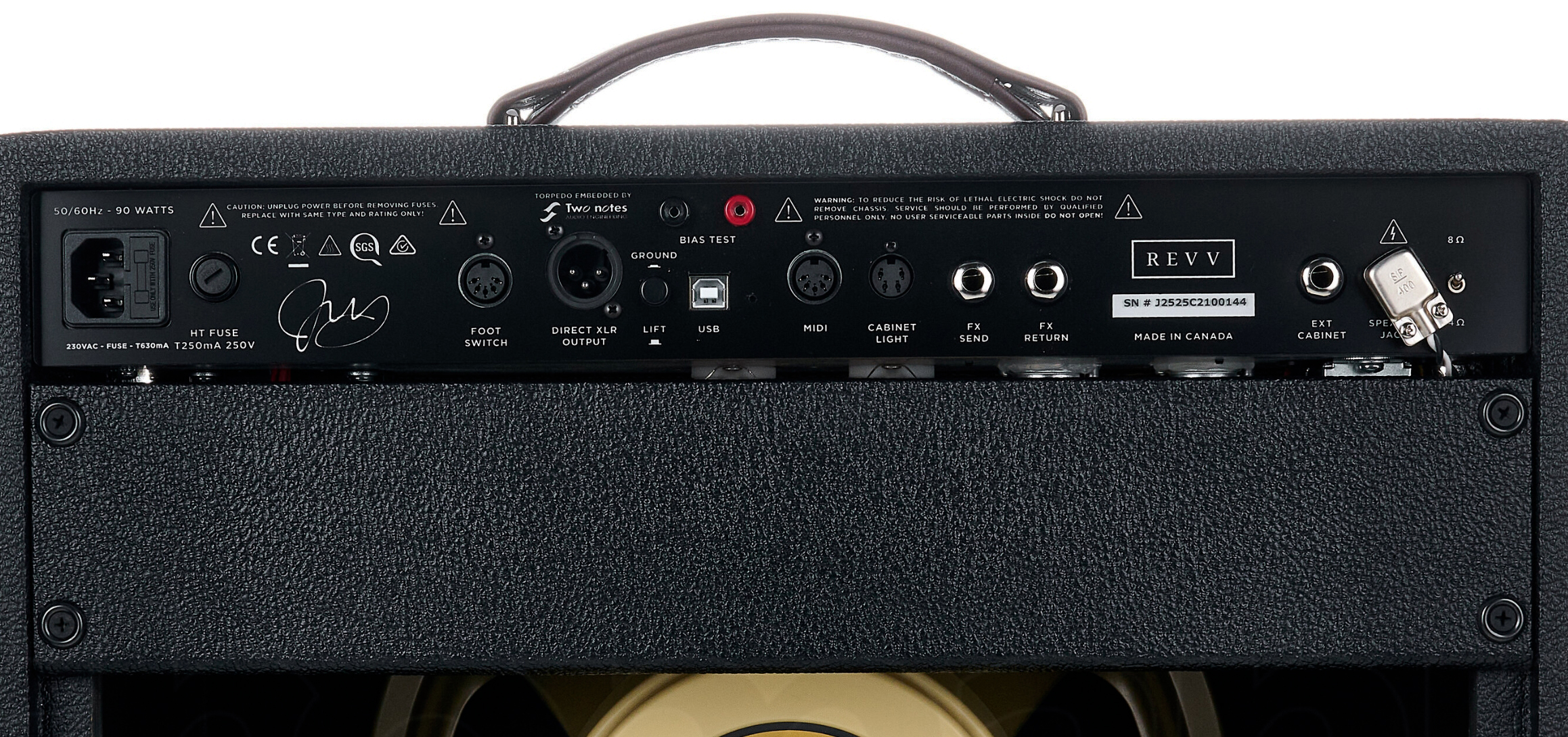 Revv Joey Landreth D25 Jl Combo Signature 5/25w 1x12 6v6 - Ampli Guitare Électrique Combo - Variation 3