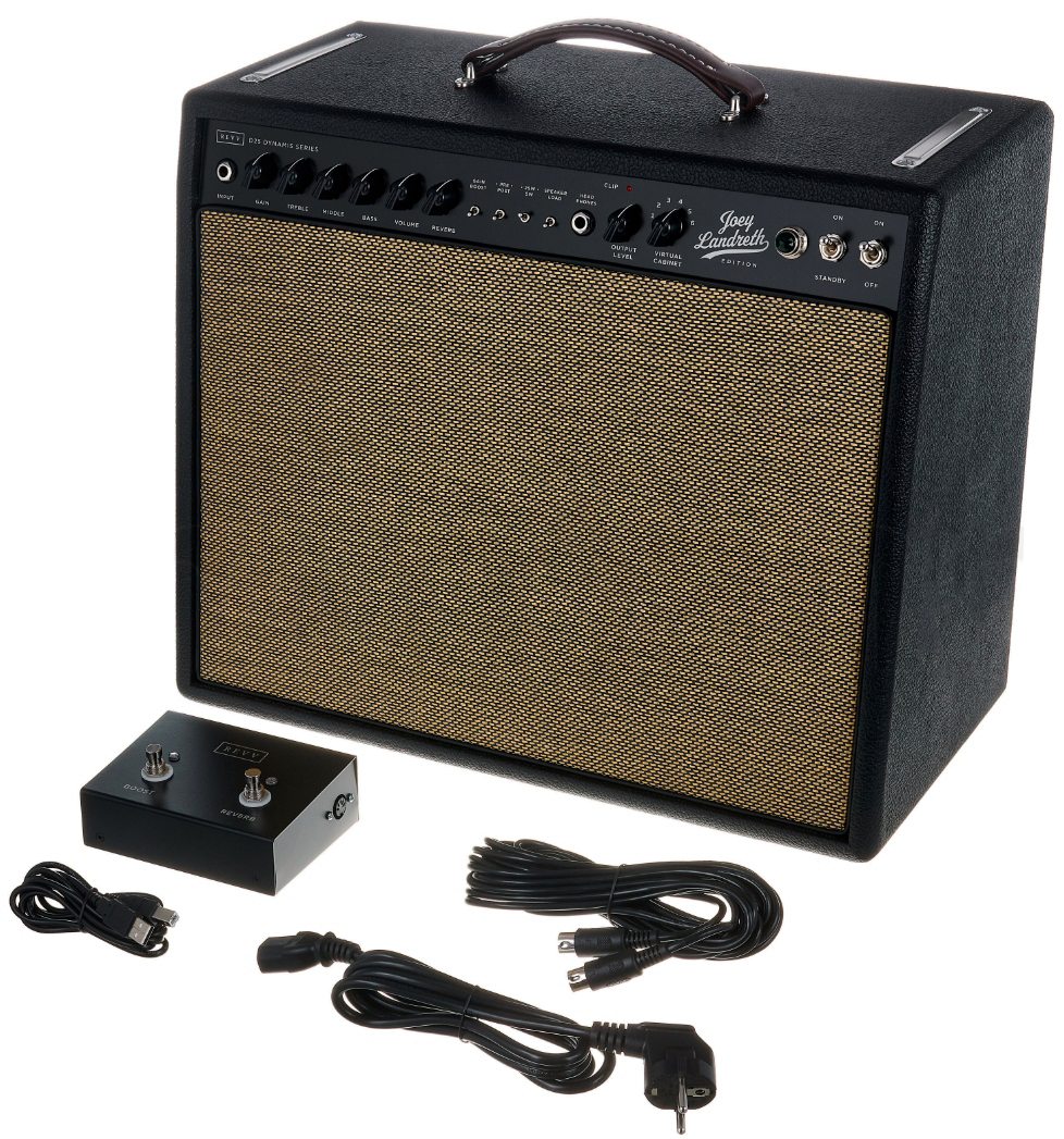 Revv Joey Landreth D25 Jl Combo Signature 5/25w 1x12 6v6 - Ampli Guitare Électrique Combo - Variation 4