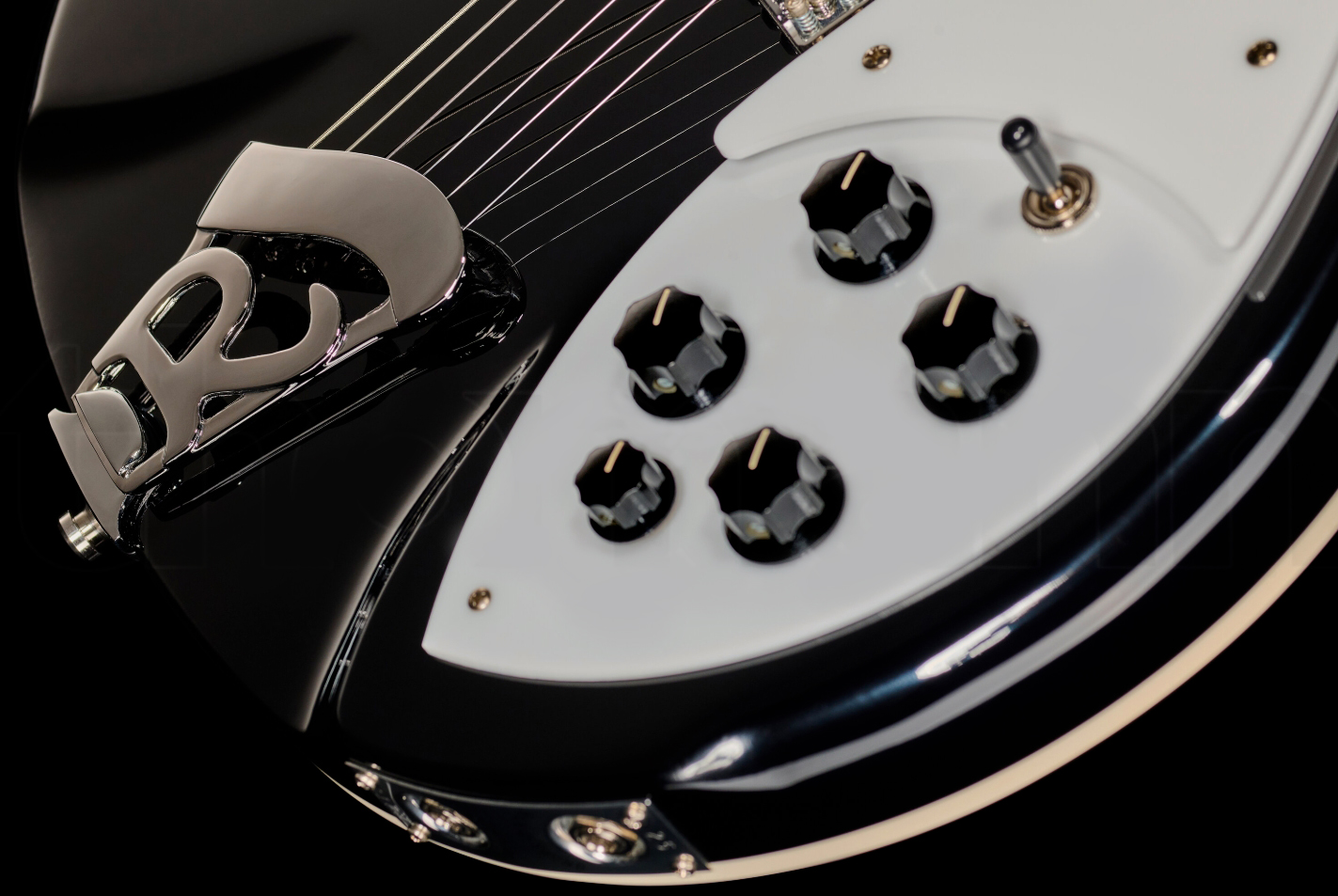 Rickenbacker 360 Jg 2h Ht Rw - Jet Glow - Guitare Électrique 1/2 Caisse - Variation 2