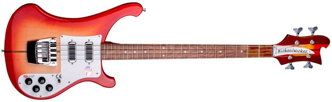 Rickenbacker 4030s Short Scale Bass Shsc Rw - Fireglo - Basse Électrique Solid Body - Main picture