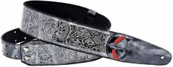 Sangle courroie Righton straps Vegan Mojo Revolver Guitar Strap - Titanium