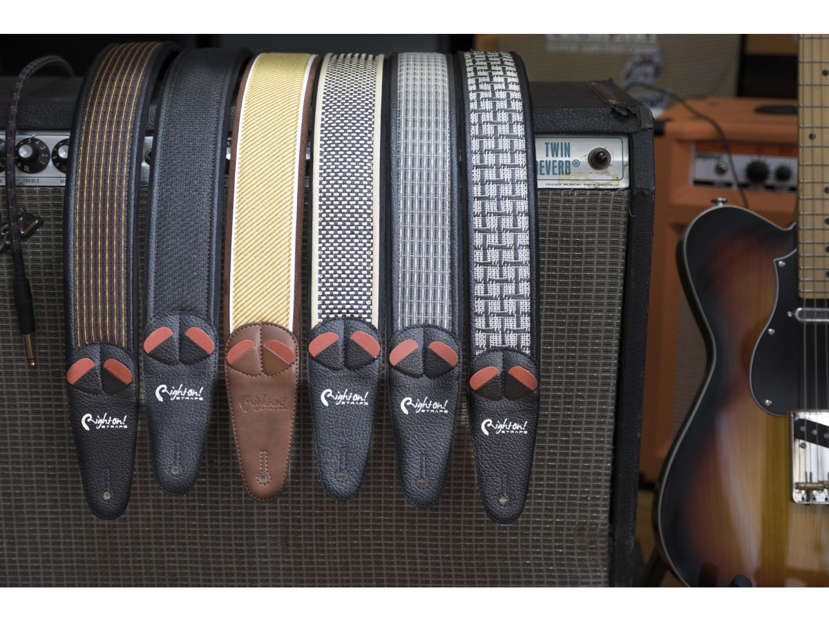 Righton Straps Vegan Mojo Tweed Guitar Strap 2.3inc - Sangle Courroie - Variation 2