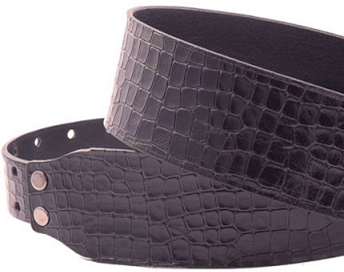 Righton Straps Courroie Vegan Righton Alligator Noir - Sangle Courroie - Variation 1