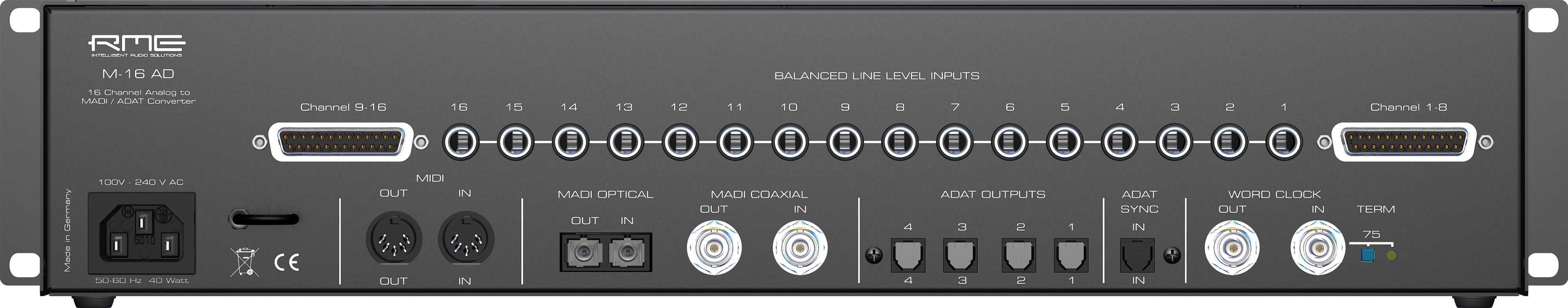 Rme M-16-ad - Convertisseur - Variation 1