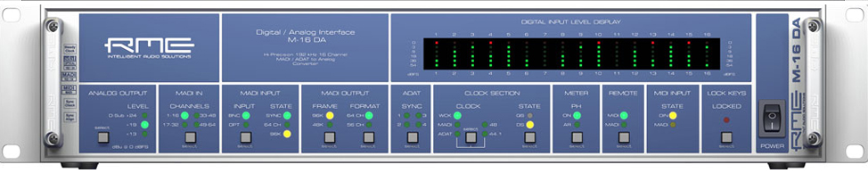 Rme M-16-da - Convertisseur - Variation 1