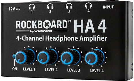 Rockboard Ha 4, Ampli Casque, 4 Entrées Et Volumes - PrÉampli Casque - Main picture
