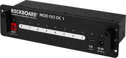 Divers accessoires & pièces pour effets Rockboard MOD ISO DC1 - Boitier d'alimentation 8 x 9V isolées pour emplacement module